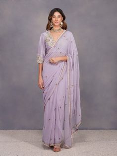 Buy Sarees and Dupattas online with the best prices in the USA at Trendroots. Wide range of designer Sarees, Party-wear Sarees, Stylish Trendy Sarees, Fancy Dupattas, and more. Cutwork Lace, Applique Blouse, Blouse Yoke, Open Blouse, Purple Saree, Applique Work, Georgette Blouse, Flower Motif, Boho Top