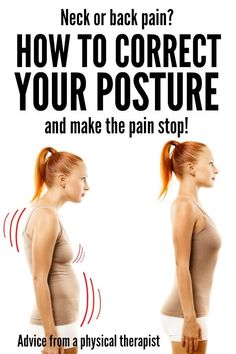 Quick 10-minute routine to straighten out your neck, upper back, and lower back posture. Correct these common posture problems at home with effective stretches and exercises presented by a doctor of physical therapy. Follow along with this daily corrective routine for your posture! Posture Correction Exercises, Shoulder Posture, Upper Back Exercises, Fix Your Posture, Upper Back Pain, Muscles In Your Body