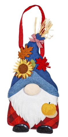 Fall Give Thanks Gnome Door Decoration Hanger Burlap heartlandflags Burlap Door Decorations, Fall Front Door Decor, Traditional Front Doors, Gnome Door, Fall Gnome, Fall Door Decorations, Fall Front Door, Small Pumpkins, Burlap Fabric