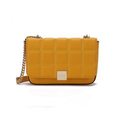 in stock Yellow Shoulder Box Bag With Handles, Modern Yellow Shoulder Box Bag, Yellow Rectangular Shoulder Bag With Zipper, Rectangular Yellow Shoulder Bag With Zipper Closure, Yellow Shoulder Bag With Zipper Closure For On-the-go, Shoulder Bag Women, Shoulder Bag, Yellow, Fabric