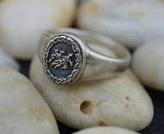 This is the perfect option for those who like cool, unique jewelry and the luxury, shine of silver. This ring is well made, cute and/or elegant in design, and very desirable. The ring has hammered design. The ring is decorated with the dragon on the top. ♥ There is a hallmark. It is 925. ♥ The size of the ring is 9.5. This piece is from estate where all the jewelry was from USSR. It is very old and collectible piece. This item is pre-owned vintage and may show some wear commensurate with its age Silver Hammered Signet Ring As Gift, Silver Hammered Signet Ring For Anniversary, Art Deco Jewelry Vintage, Vintage Jewelry Art, Art Deco Pendant, Art Deco Necklace, Sterling Jewelry, Finger Rings, Rings Cool