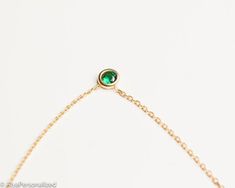 Emerald necklace is a delicate birthstone necklace personalized with your desired birthstone. This necklace is a perfect personalized womens gift♡► FEATURES;Material Options: 925k Sterling Silver & Rose Gold Filled Over Silver & Yellow Gold Filled Over SilverLength : Standart length is 17''+0.5'' extention chain (The necklace on the photo is also 17'' in length).❥ I can adjust necklace length to your demands, please add me a note during check out if you wish a different necklace length.► HOW TO Dainty Birthstone Necklace With Adjustable Chain For Anniversary, May Birthstone Necklace With Adjustable Chain For Anniversary, Adjustable Chain Necklace For Anniversary, May Birthstone, Anniversary Charm Necklace With May Birthstone, Minimalist May Birthstone Necklace For Anniversary, May Birthstone Necklace For Birthday, Minimalist May Birthstone Necklace With Bezel Setting, Dainty May Birthstone Necklace For Anniversary, May Birthstone Pendant Necklace For Birthday