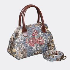 With a nod to the Victorian era, MCW’s freshly combines the classic and elegant design of the traditional carpet bag with a textural and tactile twist.The main body of the bags is made with thick chenille carpets. The handles and belts are genuine leather with heavy cotton canvas lining. Every bag comes with a detachable and adjustable shoulder strap (55 inches) made from the same chenille as the bag and fixed with high-quality bronze hookers on the two ends.The carpet hand bag size is perfect f Carpet Bag Purse, Carpet Bags, Victorian Carpet, Traditional Carpet, Large Travel Bag, Work Tote Bag, Carpet Bag, Mens Travel Bag, Handmade Purses