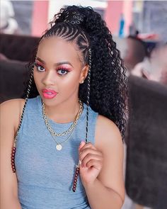 Braids To Try, African Braids Hairstyles Pictures, Hairstyles For Ladies, Braids Pictures, Stunning Hairstyles, Braids Hairstyles Pictures