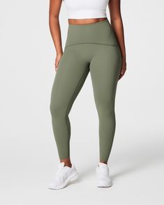 Get the best butt ever with our signature performance fabric with targeted shaping and a contoured waistband. This flattering design is engineered to give you the best rear view...even before squats. Perfect for spin class and boot camp, these leggings support you, while making you look amazing. Look great, it's no sweat™. | Spanx Women's SPANXshape Booty Boost Full Length Leggings Sculpting Yoga Pants With Contoured Waistband For Gym, Gym Yoga Pants With Sculpting Contoured Waistband, Supportive Yoga Pants With Contoured Waistband For Gym, Sculpting Activewear With Wide Waistband For Sports, Sculpting Activewear With Contoured Waistband For Training, Sculpting Yoga Pants With Contoured Waistband For Sports, Sculpting Sports Leggings With Contoured Waistband, Sculpting Leggings With Contoured Waistband For Sports, Spin Class