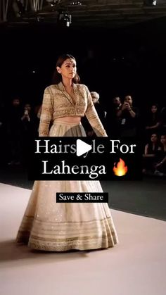 Arijit Maity | Fashion Designer & Personal Stylist on Instagram: "30 seconds hairstyle for Lahenga 😱
.
.
.
#hairstyle #hairstyles #lahenga #partywear #partywearhairstyle #ethnicoutfit #designerlahenga #aditiraohydari #besthairstyle #partymakeup #fdarijit #hairstyleideas #hairstylevideo #weddinhair #wedding" Hairstyles For Indo Western Outfits, Hairstyles Open Hair, Indo Western Outfits, Hairstyle For, Half Up Wedding, Party Make-up, Open Hairstyles, Favorite Hairstyles, Indo Western