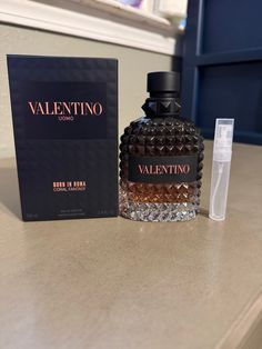 Valentino Uomo Coral Fantasy 5ML Travel Spray Will ship out next business day! Note: You are NOT purchasing the full bottle. You are purchasing a 5ML decant of the fragrance. The original bottle is shown in pictures for authenticity. Everything 100% authentic Valentino Parfum, Body Skin Care Routine, Mens Cologne, Perfume Collection