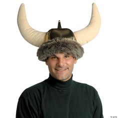 Great addition to any viking costume! Metallic bronze foam-backed fabric cap trimmed in faux fur with attached padded horns. One size fits most adults. Space Viking, Bug Hats, Viking Hat, Viking Helmet, Viking Costume, Novelty Hats, Halloween Express, Wig Hat, Costume Collection