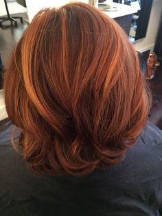 Red Hair With Lowlights Dark, Honey Highlights, Auburn Red, Highlights Hair