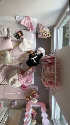 Pink Girly Bedroom, Bedroom Reset, Pink Life, Girly Room, Pink Bedroom, Pink Room