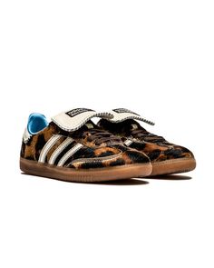 adidas x Wales Bonner Samba 'Pony Leo' IE0578 - KICKS CREW Cheetah Print Sambas, Leopard Print Sambas, Cheetah Sambas, Leopard Sambas, Adidas Samba Wales Bonner, Wales Bonner Samba, Adidas Wales Bonner, Leopard Print Christmas, Fancy Robes