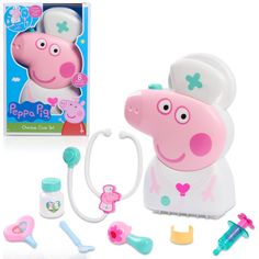 peppa pig doctor set with accessories