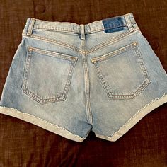 Super Cute Abercrombie & Fitch Jean Shorts. Nwot And Never Worn. Summer Jeans With Belt Loops And Short Leg, Relaxed Fit Cutoff Shorts With Belt Loops, Relaxed Fit Cutoff Bottoms With Pockets, Relaxed Fit Medium Wash Short Pants, Medium Wash Relaxed Fit Short Pants, Denim Bottoms With Belt Loops And Short Legs, Blue Relaxed Fit Shorts With Belt Loops, Relaxed Fit Bottoms With Belt Loops, Short Length, Blue Relaxed Fit Cutoff Bottoms