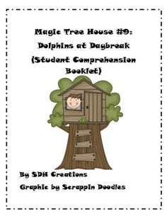 a book with the title magic tree house 5 afternoon on the amazon student companion booklet