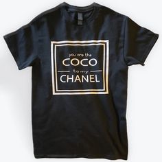 This Fun Simple Unbranded Fashion Tee Is On A Pre-Shrunk Cotton Tee. Details Made In United States Care Instructions: Machine Wash Fabric: 100% Pre-Shrunk Cotton Weight: 0.64 Oz (18.14 G) Chanel Tee, Designer Shirts, Fashion 2024, Men's Wear, Fall Winter Outfits, Casual Fall, Fashion Tees, Fall Fashion, Cotton Tee