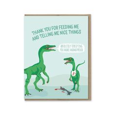 Feed Me Mother's Day Card Modern Printed Matter Cards - Holiday - Mother's Day Funny Mother’s Day Cards Diy, Punny Mother's Day Cards, Dinosaur Mothers Day Card, Mother’s Day Card Ideas Pun, Sarcastic Mothers Day Cards, Dinosaur Funny, Recycled Paper, Mothers Day, Birthday Cards