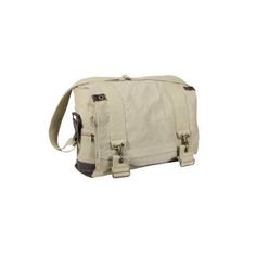 Rothco Vintage Canvas B-15 Pilot Messenger Bag Military Style Bags With Pockets For Everyday Use, Military Style Satchel Bag For Everyday Use, Military Style Satchel For Everyday Use, Military Style Everyday Bag With Pockets, Outdoor Canvas Satchel With Zipper Closure, School Satchel With Canvas Lining, Military Style Canvas Bags For Everyday Use, Military Style Canvas Satchel Bag, Military Style Travel Bag With Multiple Pockets