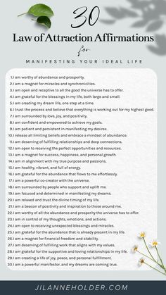 manifesting money affirmations Manifest Dream Life, Affirmations Positive Law Of Attraction, Manifesting Money Affirmations, Personal Philosophy, Affirmations Confidence, Write The Vision