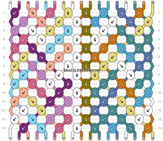 an image of the same pattern as shown in this color - changing puzzle game, which is