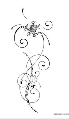 Hawaiian Turtle Tattoos, Trible Tattoos, Hawaiian Flower Tattoos, Infinity Tattoo Designs, Shell Tattoos, Turtle Tattoo Designs, Dragonfly Tattoo Design, Cute Hand Tattoos