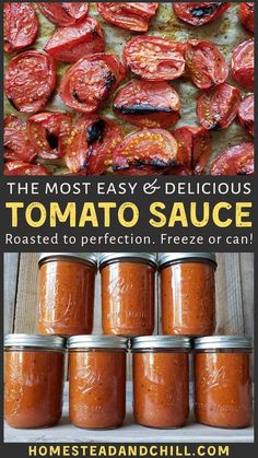 the most easy and delicious tomato sauce recipe you'll ever have to try this summer