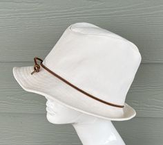 White denim.. super comfy.. for any occasion  Size 22/23 Pine Mountain, White Denim, Sun Hats, Fedora, Caps Hats, Accessories Hats, Sun, Hats, White