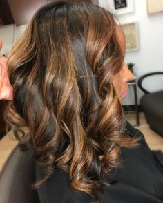 Espresso Hair, Subtle Hair Color, Trendy Fall Hair Color, Warm Hair Color, Highlights For Dark Brown Hair, Pressed Natural Hair, Silk Press Natural Hair, Hair Dyed, Pageant Hair