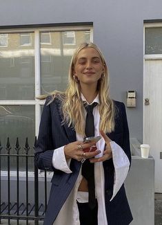 Tie Outfit, Mode Zara, Mode Boho, School Looks, Fall Fits