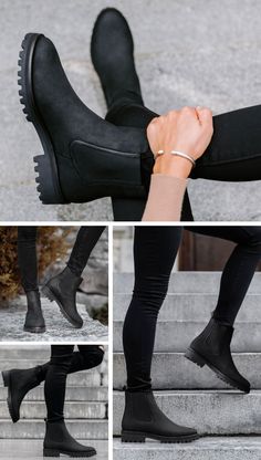 Thursday Boot Company - Handcrafted with Integrity Thursday Legend Boot, Thursday Chelsea Boots, How To Wear Chelsea Boots Women, Pull On Work Boots, Chelsea Boot Women, Black Outfit Men