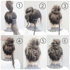 Sanggul Modern, Fishtail Braid, Fast Hairstyles, Peinados Fáciles Para Cabello Corto, Work Hairstyles, Penteado Cabelo Curto, Trik Fotografi, 가을 패션, Hairstyles For School