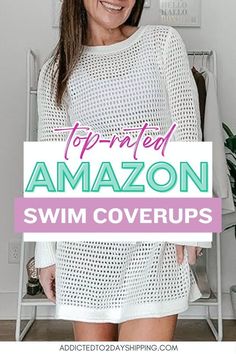 Elevate your beach look with our collection of cute swim coverups from Amazon Fashion. Explore a variety of bathing suit covers to suit your style. Cute Swim Coverups, Summer Beach Looks, Trendy Swim, Beach Vacation Outfits, Beachwear Collection, Bathing Suit Cover