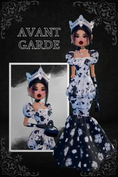 roblox, game, dress to impress, dti, outfit inspo, avant garder #dti #dresstoimpress #robloxdresstoimpress #roblox #pinterest #dresstoimpressideas Avant-garde Dress To Impress Theme, Di Avant Garde Theme, Dress To Impress Outfits New Update, Avant Garde Fashion Dti