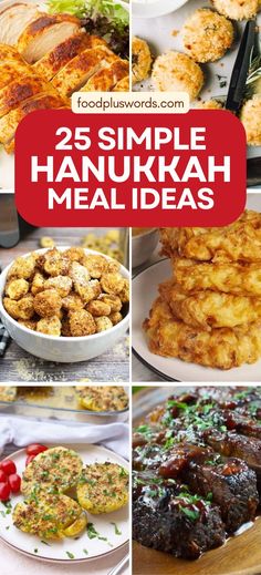 25 simple hanukkah meal ideas