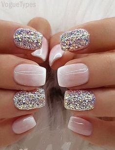 Nails Sparkly, Gel Pedicure, Pedicure Designs, Nagel Tips, Nails Homecoming, Nails Simple, Sparkly Nails