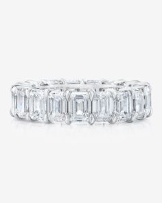 Bridal Wedding Bands Emerald Cut Eternity Band Emerald Cut Diamond Eternity Band, Emerald Cut Eternity Band, Emerald Band, Ring Concierge, Ring Emerald Cut, Diamond Eternity Band, Ring Emerald, Eternity Band Ring, Vs Diamond