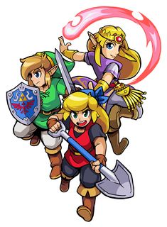 the legend of zelda and her friends