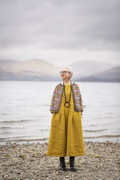 Kate Davies Designs, Kate Davies, Cardigan Design, Colored Cardigans, Knitting Inspiration, Vintage Jacket, Yellow Dress, Ravelry