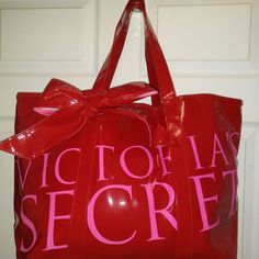 New Without Tags Victoria Secret Pink Tote Shinny Pink Material On The Outside Also Has Adorable Now Pink Stripes On The Inside Perfect Clean Condition Large Size Tote No Zipper But Still Great For Traveling Or Daily Use! Orders Ship Next Day And Include Free Gifts Ty For Shopping With Me! Strawberry Soda, Gold Tote Bag, Large Sequins, Victoria Secret Tote Bags, White Studs, Grey Tote, Candy Christmas, Candy Christmas Decorations, Pink Tote