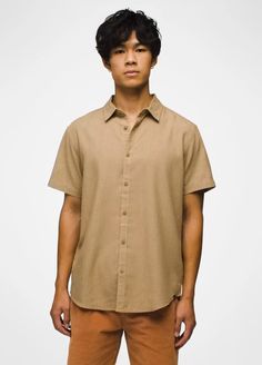 Lindores Shirt | Mens Shirts & Button Downs | prAna Men's Shirts, Shirt Sale, Yarn Dyeing, Board Shorts, Woven Fabric, Button Downs, Button Up Shirts, Top Shirt, Everyday Wear