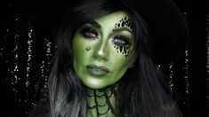 The Witch's Vanity: 30 Mystical Witch Makeup Ideas For 2023 17 Makeup For Witches, Easy Halloween Face Painting, Maquillage Halloween Simple, Witch Eyes