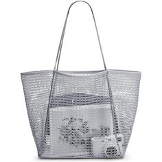 New Product Mesh Mesh Lining No Closure Closure Machine Wash Large Storage Space: 15.76.713.8 Inches Beach Mesh Bag, Enough For 4-6 Beach Towels, Ipad Mini, Keys, Phone, Water Bottles, Toys, Sunglasses, Magazine, Etc. A Very Spacious Mesh Beach Bag Designed For Family Use At The Beach, Shopping, Pool Or Vacation Trip. Simple & Stylish: Tote Beach Bag With Simple And Elegant Design Can Be Matching All Clothes, It Will Make People Dazzling In Any Occasion, And Make You Full Of Energy All Day. Odor Mesh Beach Bags, Mesh Tote Bag, Grocery Tote Bag, Grocery Tote, Travel Tote Bag, Storage Bags For Clothes, Bag Light, Casual Tote, Beach Tote Bags