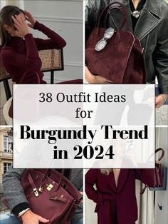 Burgundy Summer Outfit, Burgundy Skirt Outfit Fall, Burgundy Outfits For Women, Burgundy Outfit Ideas, Burgundy Sweater Outfit, Burgundy Pants Outfit, Poses Winter, Burgundy Outfits, Burgundy Tights