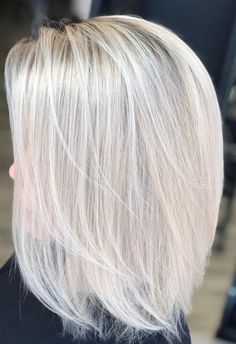 White Hair Toner, Blonde Colors, Short Hair Inspiration, Trendy Short Hairstyles, Silver White Hair, Fall Blonde Hair, Blonde Hair Transformations