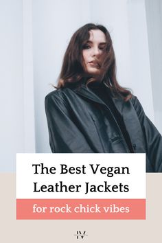 Say goodbye to traditional leather and hello to cruelty-free fashion with my handpicked selection of the best vegan leather jackets for every style and budget. From edgy moto designs to classic cuts, these sustainable pieces will keep you warm, stylish, and guilt-free! 🌿🛍️ Wardrobe Upgrade, Rock Chick, Vegan Boots, Free Fashion, Vegan Leather Jacket, Eco Chic, Biker Chick, Vegan Shoes