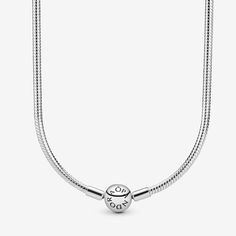 Sterling Silver Charm Necklace, Pandora Collection, Pandora Necklace, Charms Pandora, Bracelet Pandora, Snake Chain Necklace, Charm Necklace Silver, Bracelet Collection, Pandora Jewelry