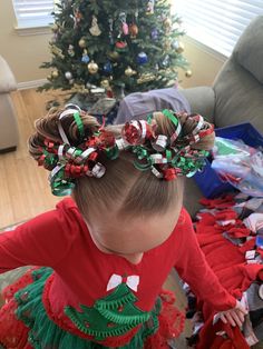 Whoville Hair, Toddler Hairstyles Girl, Wacky Hair, Christmas Hairstyles