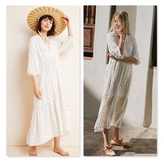 Anthropologie Dress White V-neck Maxi Dress For Spring, White Long Sleeve Midi Dress For Summer, Spring Brunch Midi Dress With Lace Trim, White Midi Dress For Spring, Chic Brunch Maxi Dress With Lace Trim, White Maxi Dress For Day Out, White Lace Trim Maxi Dress For Casual Wear, Feminine Off White Dress For Day Out, White Lace Trim Maxi Dress For Day Out