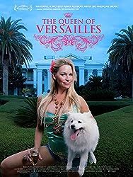 the queen of versallies is holding a white dog