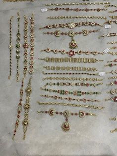 Earring Chains, Thali Chain, Wedding Makeover, Vintage Indian Jewelry, Antique Necklaces Design, Ear Chain, Crowns And Tiaras