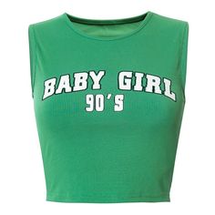 green Baby Girl 90's Crop Top boogzel apparel Crop Top Baby Girl, Retro Summer Outfits, Baby Tees 90s, 90s Crop Top, Outfit Essentials, Egirl Clothes, Artsy Outfit, Baby Crop Top, Girls Crop Tops